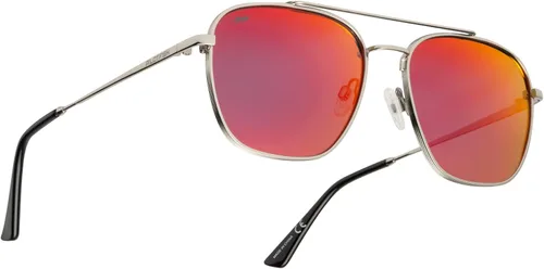 Vista 3 de Pilotfish Patron Polarized Aviator Sunglasses Men Women, Stainless Steel Frame, CR-39 Anti-Reflective Hydrophobic UV400 Lens