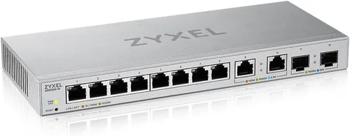 Vista 9 de Zyxel Conmutador Ethernet de red de 5 puertos No administrado 2.5G XMG-105 5x 2.5G + 1x 10G SFP+, Fanless, Plug-and-Play Installation