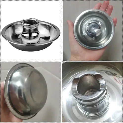 Vista 5 de Extintor de rollo Moxa de acero inoxidable, soporte para extintor con bandeja colectora de cenizas, base estable para platos