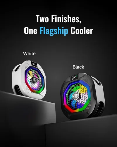 Vista 3 de Upgraded 32W, Magnetic Phone Cooler for MagSafe Black