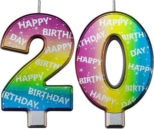 Vista 152 de DERVENTA Vela Grande de Cumpleaños Número 3D Verde Luminoso de 3.7 Pulgadas Celebración de Fiesta Aniversario Decoración Adorno para Pastel 1 Pieza
