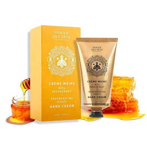 Vista 14 de Panier des Sens Crema de manos de almendras dulces para piel seca, 2.5 fl oz Premium French Hand Cream 97% Natural Ingredients Softening Care