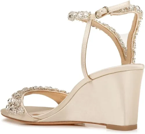 Vista 3 de Badgley Mischka Sandalias de cuña Gali para mujer