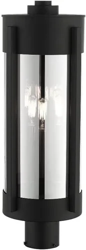 Vista 4 de Livex Lighting 22387-91 - Farol para exteriores, 3 luces, níquel