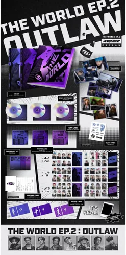 Vista 3 de Álbum ATEEZ - EL MUNDO EP.2 : OUTLAW (SET VER.) 3Álbum