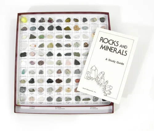 Vista 5 de American Educational The U.S. Mounted Rocks and Minerals Collection (paquete de 100)