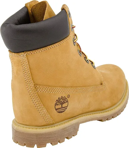 Vista 3 de Timberland Mujer Trigo Nubuck EK 6 Premium con interno 7 B (M) US, Trigo gamuzado