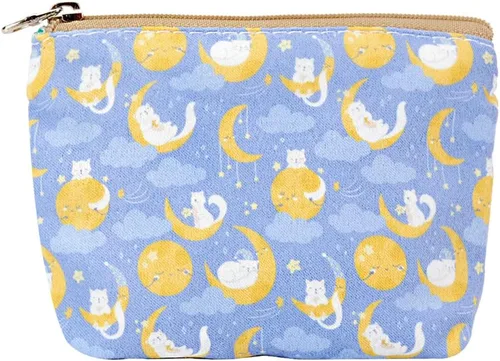 Vista 21 de Monedero de moda para mujer y niña, cartera con bolsillo para llaves, bolsa de cambio, lindo portamonedas Baby Pandas
