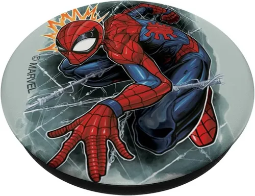 Vista 2 de Marvel Spider-Man Spidey Sense PopSockets PopGrip estándar