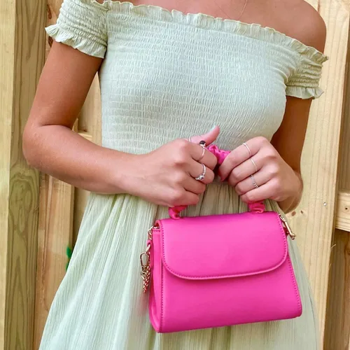 Vista 6 de SG SUGU Mini bolso cruzado con asa superior