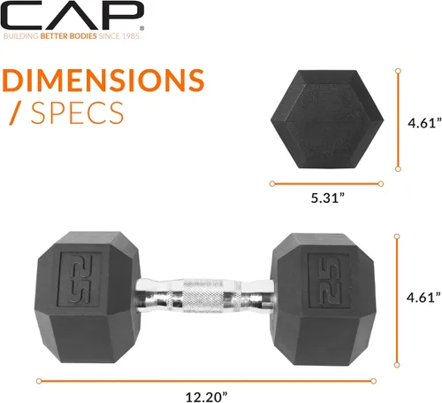 Vista 76 de CAP Barbell - Mancuerna recubierta Varias opciones de pares y conjuntos