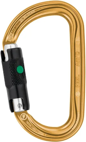 Vista 7 de Petzl Am'D Asymmetrical Aluminum Carabiner - D-Shape Connector (27 kN)