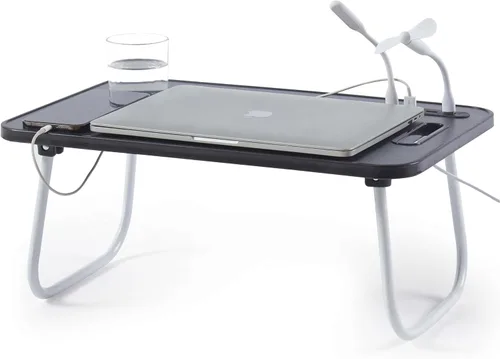 Vista 14 de Nestl Bandeja de mesa de cama para escritorio, soporte portátil