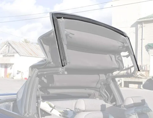 Vista 2 de Blue Oval Industries 1985-1993 Mustang LX GT Convertible Top Header Junta de goma burlete