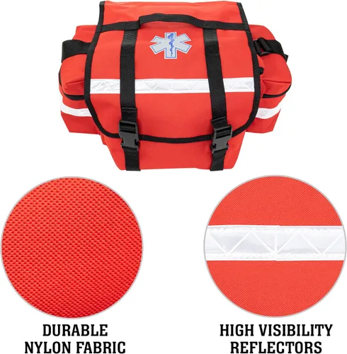 Vista 4 de LINE2design Kit de primeros auxilios para emergencias de emergencia, suministros EMS completamente surtidos, kit de llenado de traumas de rescate