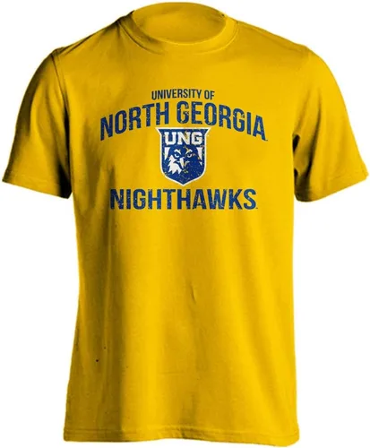 Vista 114 de Sport Your Gear NCAA Camiseta de manga corta retro con licencia oficial de aspecto desgastado para el día del juego, camiseta de espíritu deportivo