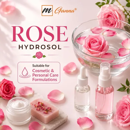 Vista 3 de Pure Rose Hydrosol 4 fl oz / 4.0 fl oz esencia floral natural para la belleza