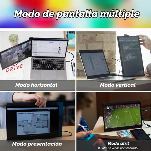 Vista 5 de Duex Extensor de pantalla para portátil Plus DS, extensor de monitor