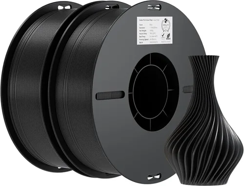 Vista 21 de Creality Filamento PLA de 0.069 pulgadas, paquete de 26.5 lbs, filamento de impresora 3D de alta precisión +/-0.001 in, extrusión consistente