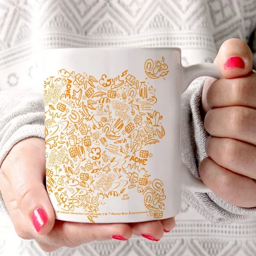 Vista 430 de Trend Setters Friends the Television Show – 25 años – Mercancía oficial – Taza de café o té de cerámica blanca de 11 onzas – perfecta para regalar