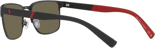 Vista 5 de Polo Ralph Lauren Men's Ph3143 Rectangular Sunglasses