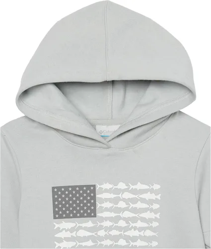 Vista 3 de Columbia Sudadera con capucha PFG Fish Flag para niños