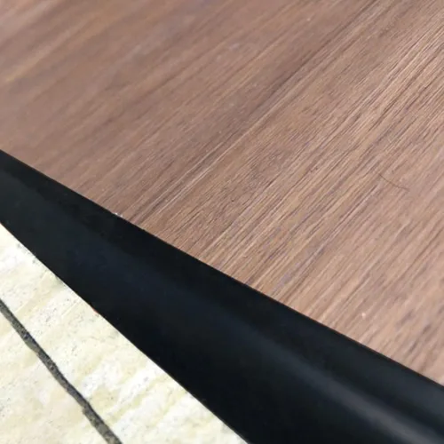 Vista 7 de ZJMK Tira flexible de transición para suelo, borde de alfombra, divisor plano de unión laminada, bandas de borde para decoración de pared y contorno