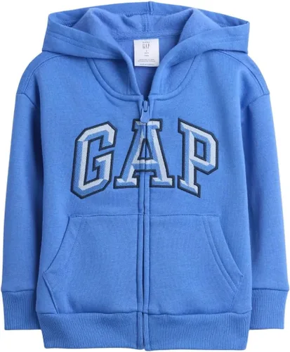 Vista 6 de GAP - Sudadera con capucha y cremallera completa para bebés varones, con logotipo de Playtime Favorites