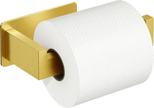 Vista 13 de Auxmir Soporte de papel higiénico autoadhesivo, soporte para rollo de baño