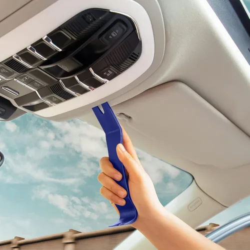 Vista 4 de XBRN Kit de 13 herramientas para extraer molduras de automóviles, kit de herramientas para puerta, ventana y panel de coche, juego de herramientas