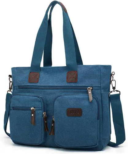 Vista 14 de ToLFE Bolso de Mano con Asa Superior para Mujer, Bolso de Hombro, Bolso Mensajero, Bolso Tote, Cartera, Bolso Cruzado, Bolsa de Viaje para Trabajo