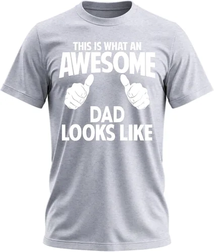 Vista 36 de Awesome Uncle Looks Like - Camiseta divertida para hombre Negro