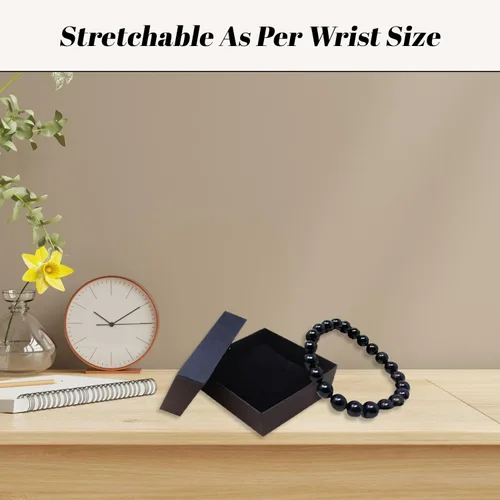 Vista 5 de Pulseras de piedras preciosas para mujeres y hombres, pulsera de cristal curativo para meditación, reiki y yoga, pulsera con cuentas de piedras