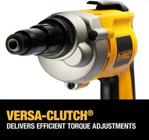 Vista 7 de DEWALT Drywall Screw Gun, 6.5-Amp (DW268), Yellow