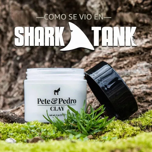 Vista 5 de Arcilla Pete and Pedro, para fijación de cabello con acabado mate, para hombres.