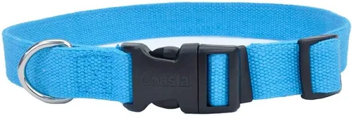 Vista 21 de Coastal Pet - New Earth Soy - Collar ajustable para perro, arándano, 3/4" x 12"-18