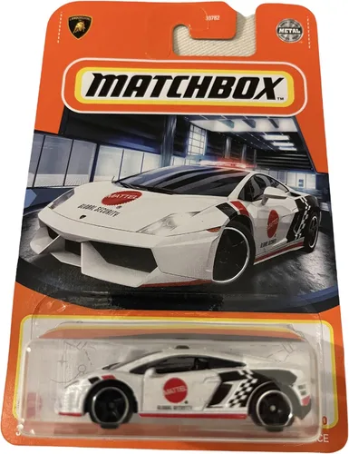 Vista 3 de Caja de cerillas Power Agarra Blanco Lamborghini Gallardo Police 69/100