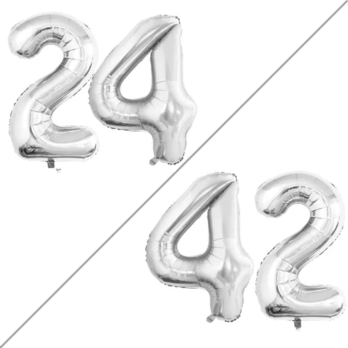 Vista 295 de Goer, conjunto de globos de papel aluminio para decoraciones de cumpleaños, globos de las letras de feliz cumpleaños y de números Oro