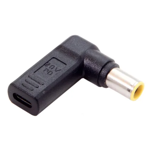 Vista 19 de chenyang Adaptador convertidor de disparador de emulador USB C a DC 2.5x0.7MM PD 65W