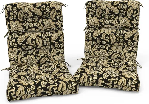Vista 19 de Cojines para sillas de patio con respaldo alto para exteriores, cojines Adirondack para jardín, porche, hogar, oficina, uso en sillas, 44 x 22 x 4