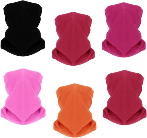 Vista 9 de Mascarillas de Polaina para el Cuello, Bufanda en Tubo, Bandanas Sin Costuras, Pañuelos para el Rostro, Cubierta Multiusos para la Cabeza
