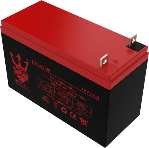 Vista 3 de Batería de repuesto compatible con tuerca y perno de 12V 9Ah para el generador Generac XP8000E