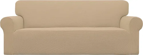 Vista 104 de Easy-Going - Funda elástica sobredimensionada para sofá, 1 pieza, protector muebles, suave, parte inferior elástica, para niños, tela jacquard