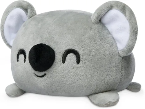Vista 2 de TeeTurtle - El peluche reversible original de koala - gris - lindos animales de peluche sensoriales que muestran tu estado de ánimo