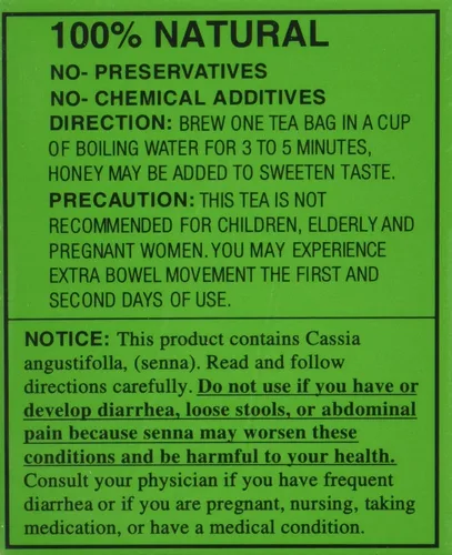 Vista 3 de 1 CAJA DE CALIFORNIA DIETERS' BEBIDA DE TÉ EXTRA FUERZA 1.76 OZ