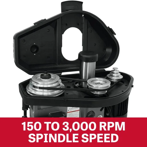 Vista 2 de JET Taladro de molino de 18 pulgadas, descarga de potencia, 2 HP, 230V 1Ph (modelo JMD-18PFN)