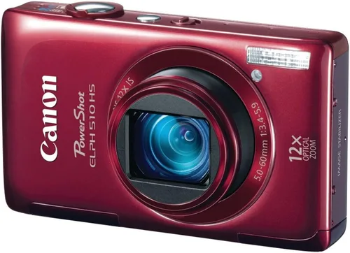 Vista 5 de Canon PowerShot ELPH 510 HS 12.1 MP CMOS Cámara digital con video Full HD y lente ultra gran angular (negro)
