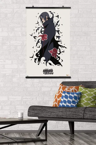 Vista 2 de Trends International Naruto - Póster de pared Itachi, 22.375" x 34", versión sin marco