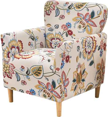 Vista 12 de HAOYONG - Funda elástica de terciopelo para silla de banquete, fundas para sillas de 1 pieza, fundas para sillones de sofá, funda suave para sillón
