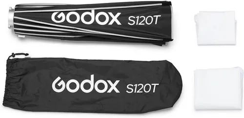 Vista 2 de Godox S120T - Caja de luz para paraguas de liberación rápida de 47,2 pulgadas